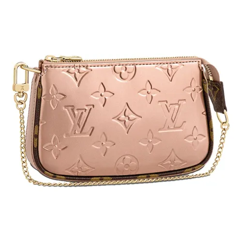 LOUIS VUITTON Mini Pochette Accessoires Rose Gold