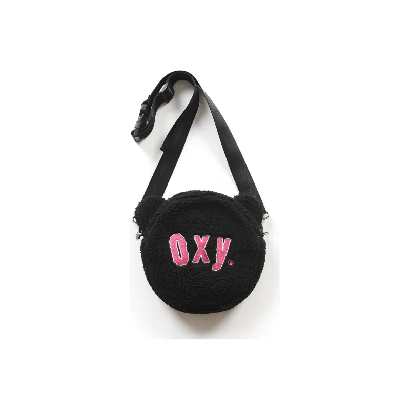 ORIGINAL X YOUTH Sherpa Crossbody Bag Regular Unisex Black White-1