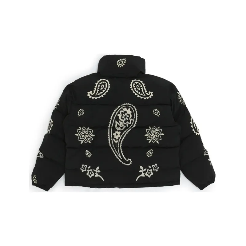 Profound Puffer Jacket Coat National Version Unisex Black-1