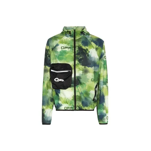 OFF-WHITE Active Packable Camouflage Jacket 