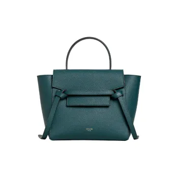 CELINE Nano Belt Bag In Grained Calfskin
