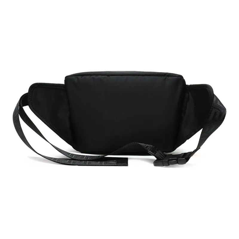 FANSIZHE Fabric Crossbody Bag, Sling Bag, Fanny Pack Regular Men's Black-3
