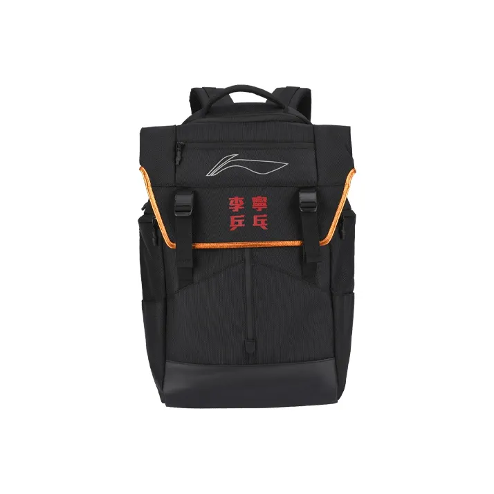 LiNing Polyamide Backpack Regular Unisex Black-0