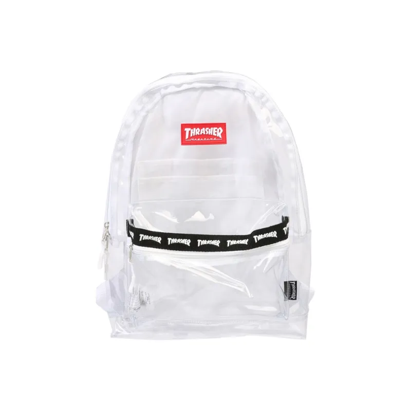 Thrasher Nylon Backpack Regular Unisex White-0