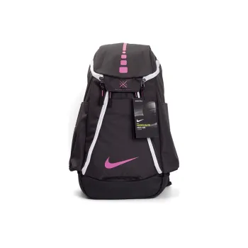 Nike Polyester Basketball Bags Backpack Unisex Black Pink