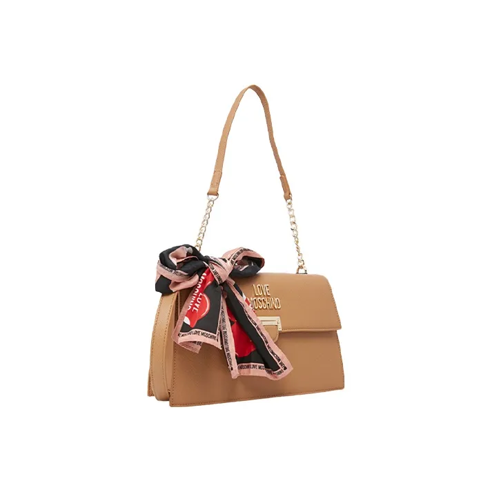 MOSCHINO Decoration Handbag, Shoulder Bag Women's Ginger Yellow-1