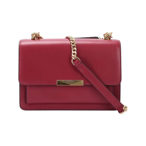 MICHAEL KORS MICHAEL KORS Luggage Collection Leather Shoulder Bag Women's Berry