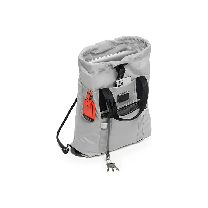 TUMI Alpha Bravo Polyamide Backpack Men's Gray-1