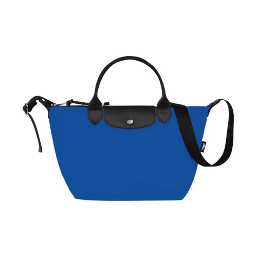 LONGCHAMP Le Pliage Energy Nylon Canvas Dumpling Bag Crossbody Bag Handbag Small Size Women's Blue