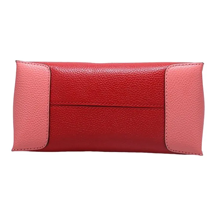 MICHAEL KORS Mercer Leather Portable Crossbody Bag Shoulder Bag Small Size Women's Dark Red Watermelon Red-3
