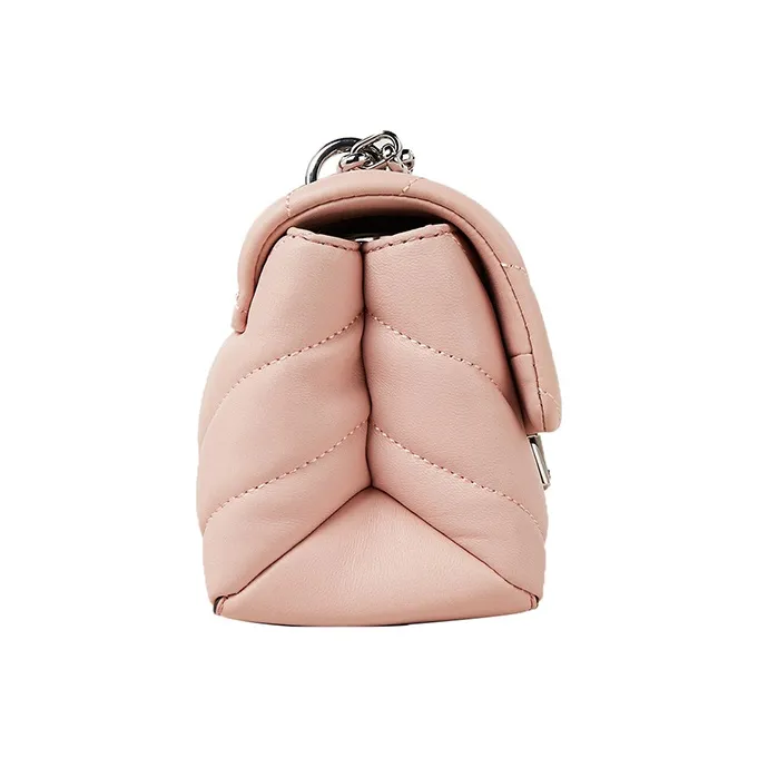 MICHAEL KORS Cece Quilting Leather Shoulder Bag Crossbody Bag Mini Women's Rose Pink-1