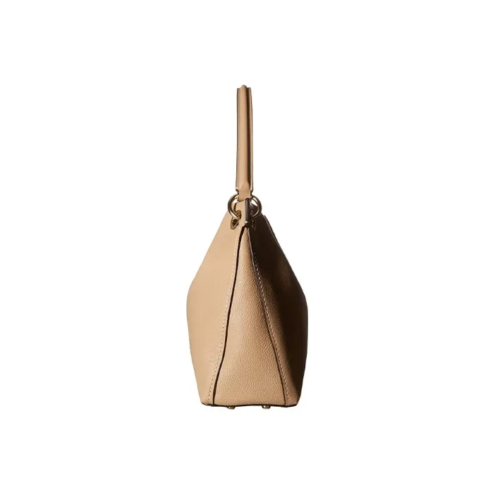 COACH Clarkson Leather Handbag Women's Milk Tea-1