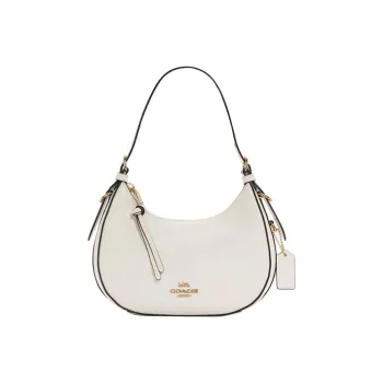 COACH Kleo Leather Shoulder Bag Portable Crossbody Bag Shoulder Bag Women's White