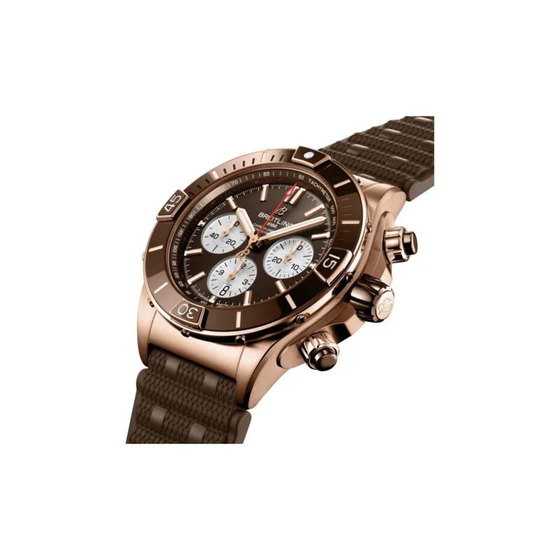 BREITLING Mechanical Chronograph Collection Automatic Mechanical Movement Men's Watches Watch 44mm Coffee Watch Dial-1
