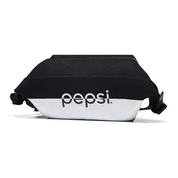 Pepsi Leather Sling Bag Fanny Pack Regular Unisex Midnight Black