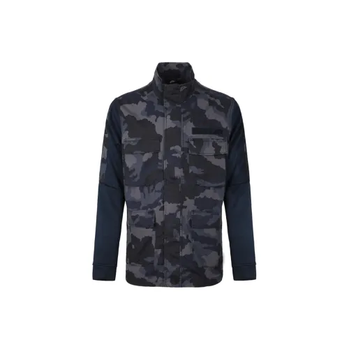 Nike Jackets Men Camouflage Black