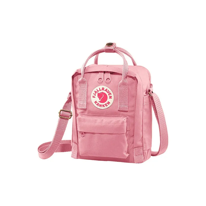 Fjallraven Kanken Polypropylene Sports Bag, Shoulder Bag, Crossbody Bag Unisex Light Pink-0