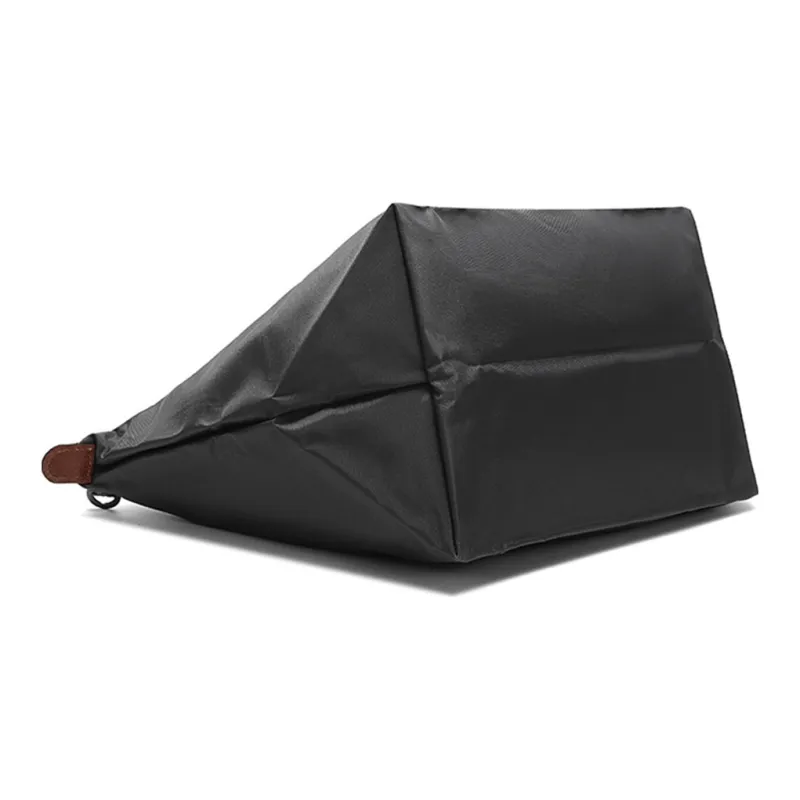 LONGCHAMP Le Foulonné Fabric Handbag Women's Dark Gray-3