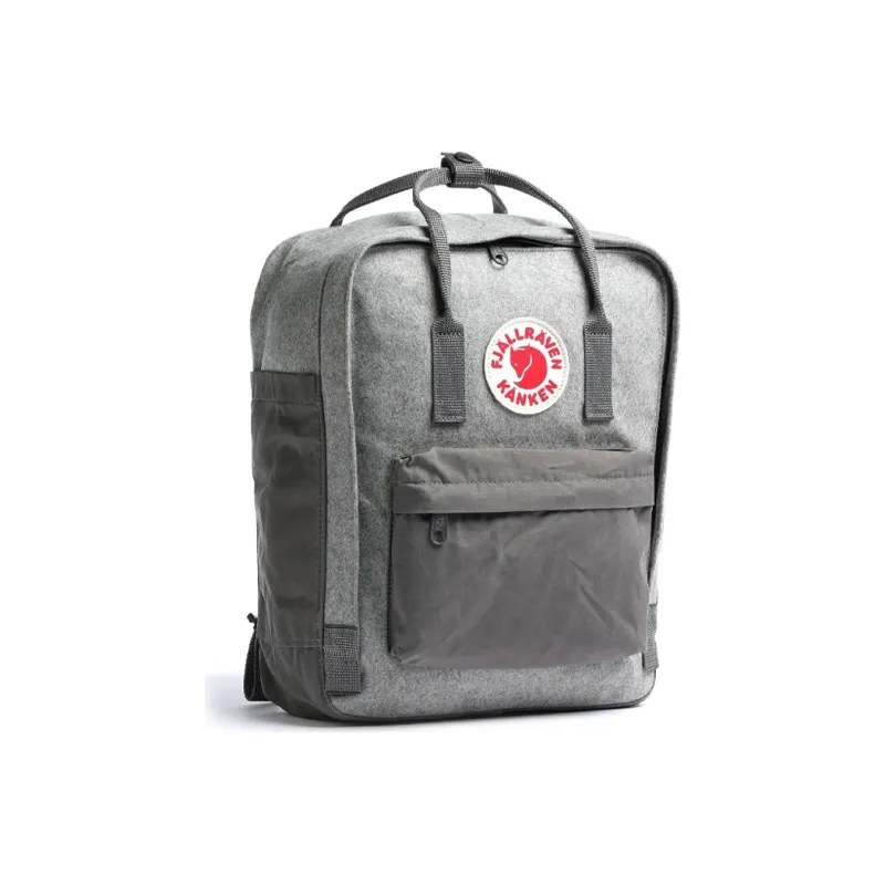 Fjallraven Wool Backpack Shoulder Bag Unisex Granite Gray-1