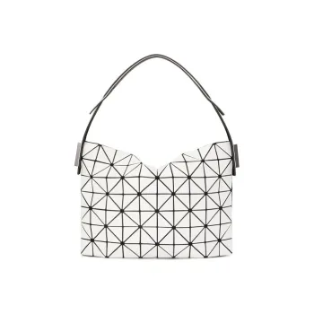 ISSEY MIYAKE Polyester Shoulder Bag, Crossbody Bag, Handbag Women's White