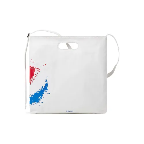 Pepsi Crossbody Bags White