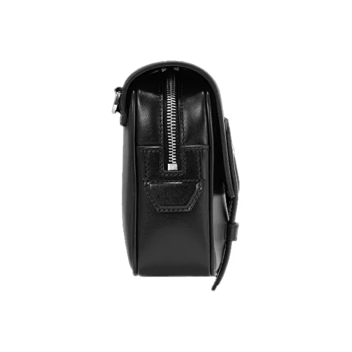 MONTBLANC Meisterstuck Leather Messenger Bag, Crossbody Bag, Shoulder Bag Men's Black-2