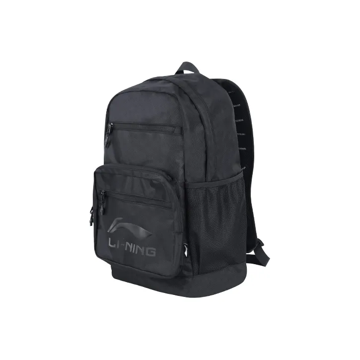 LiNing Fabric Laptop Backpack Regular Unisex Black-1