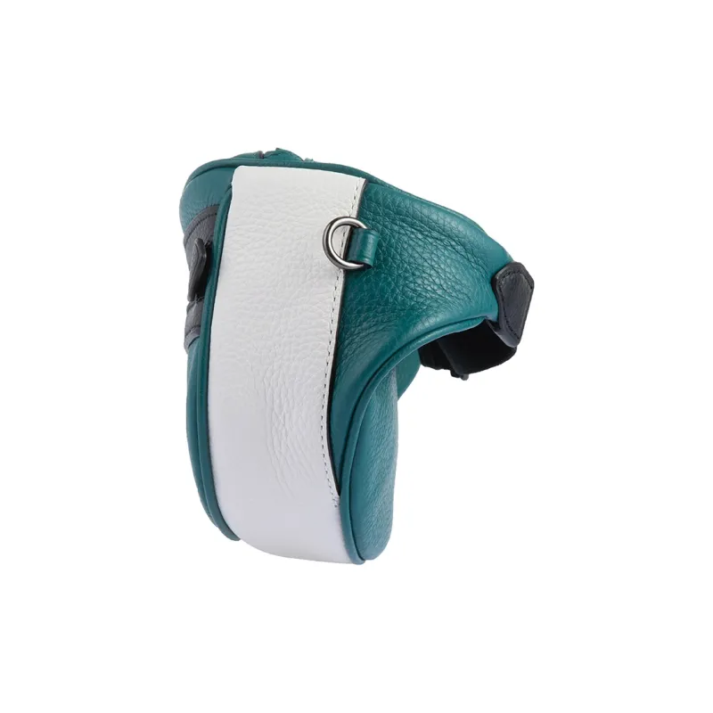 COACH Leather Canvas Fanny Pack Women's Blue Green-4