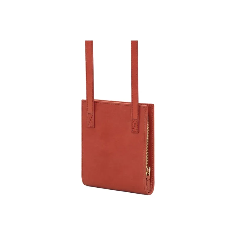 Jacquemus Leather Square Wallet Men's Deep Red-1