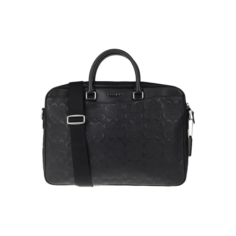 COACH Beckett Cow Leather Shoulder Bag Crossbody Bag Handbag Regular Men's Black-0