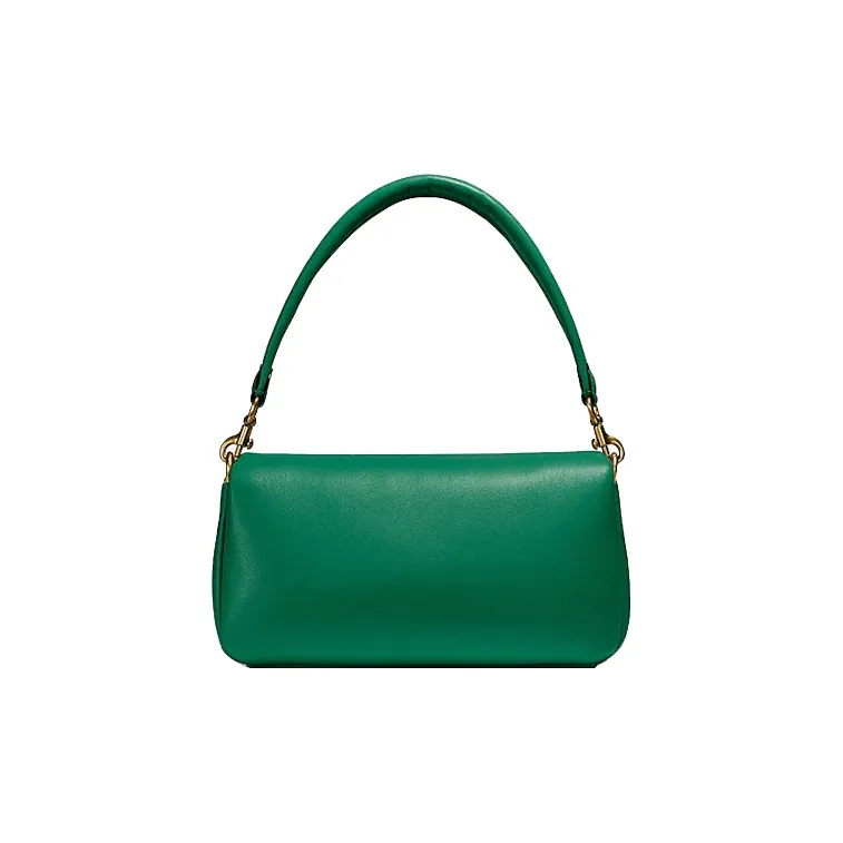 COACH Tabby Sheepskin Leather Portable Crossbody Bag, Shoulder Bag Women's Green-2