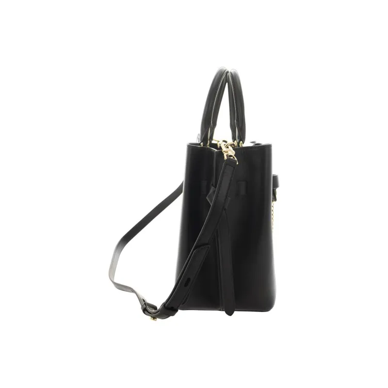 MICHAEL KORS Hamilton Legacy Leather Tote Bag, Shopping Bag, Handbag Tubas Women's Black-3