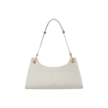 APEDE MOD Top Grain Cow Leather Frog Bag Shoulder Bag Women's Ivory