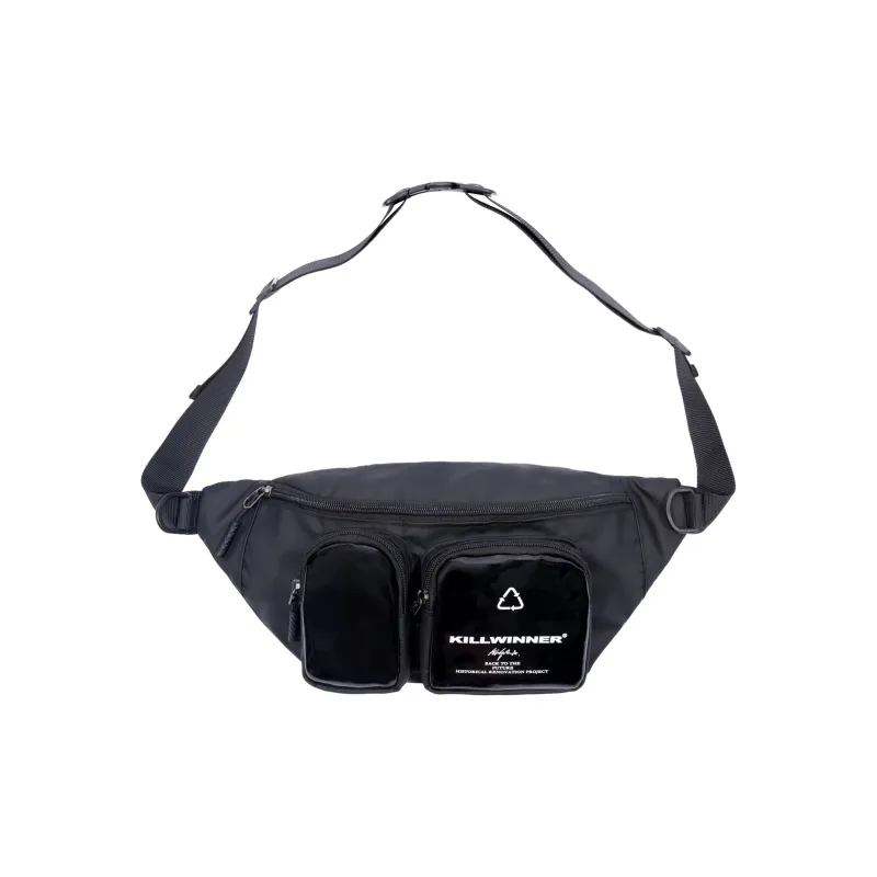 KILLWINNER Polyester Crossbody One Shoulder Fanny Pack Regular Unisex Gray-12