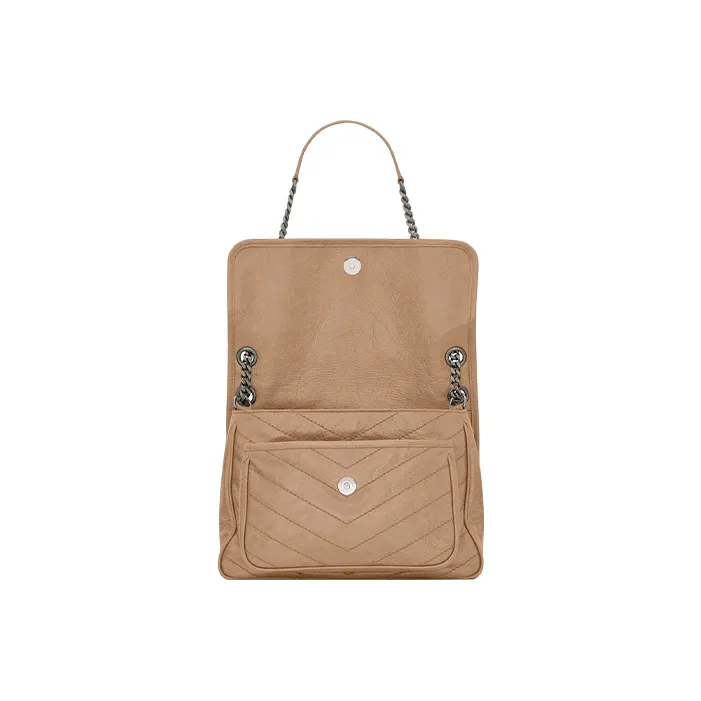 SAINT LAURENT Niki Leather Crossbody Bag, Shoulder Bag Women's-3