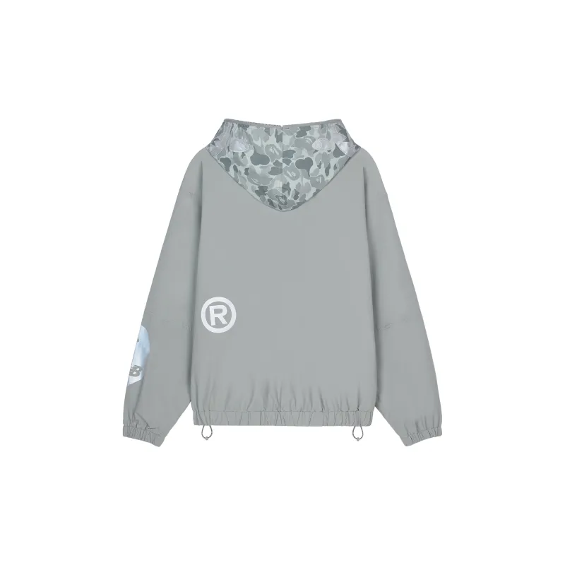 New Balance x Bape New Balance X Bape Jacket Men's Gray-1