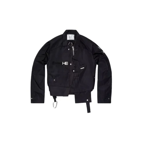 HELIOT EMIL Jackets Men Black