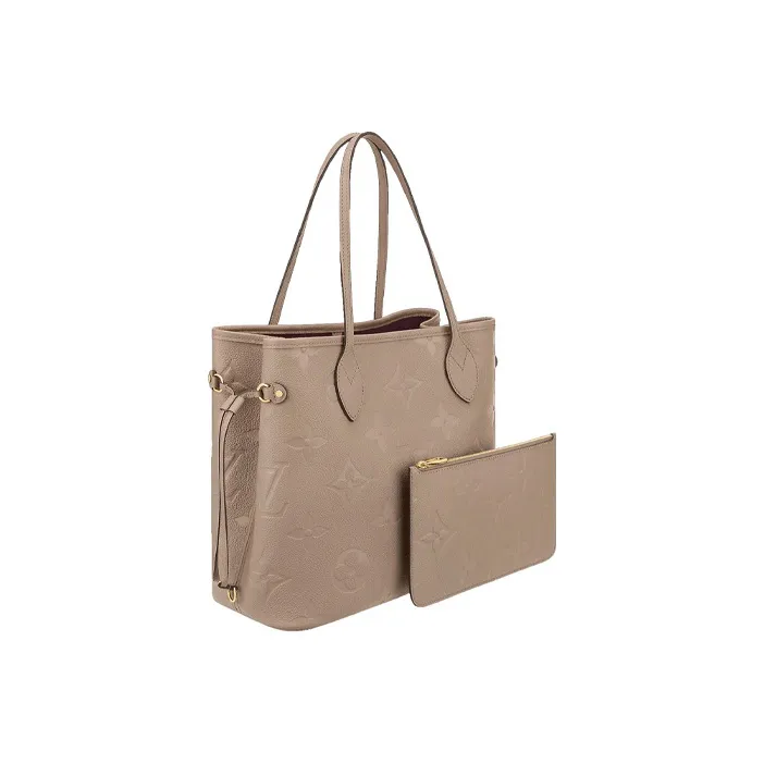 LOUIS VUITTON Neverfull Mm Without Pouch Monogram Empriente Turtledove-2