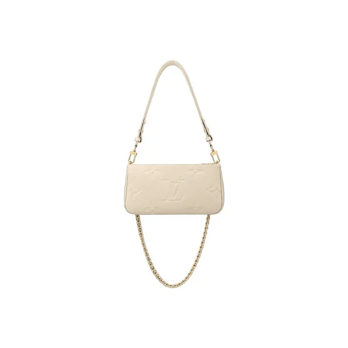 LOUIS VUITTON Multi Pochette Monogram Empreinte Beige-2