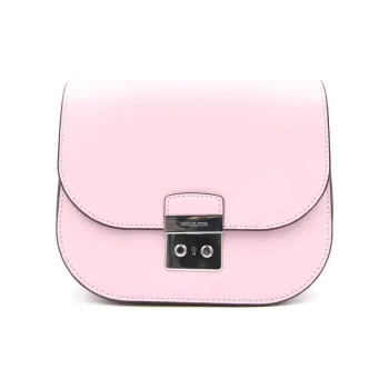 MICHAEL KORS Sloan Leather Piglet Bag, Shoulder Bag, Crossbody Bag Small Size Women's Pink