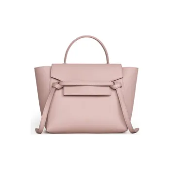 CELINE Belt Grained Calfskin Catfish Bag Handbag Shoulder Bag Crossbody Bag Micro Women's Candy Color/Retro Pink