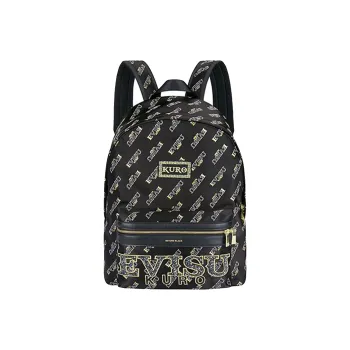 EVISU Polyester Backpack Regular Men's Black