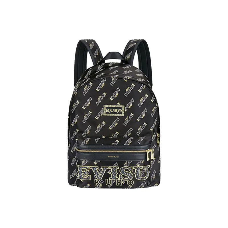 EVISU Polyester Backpack Regular Men's Black-0
