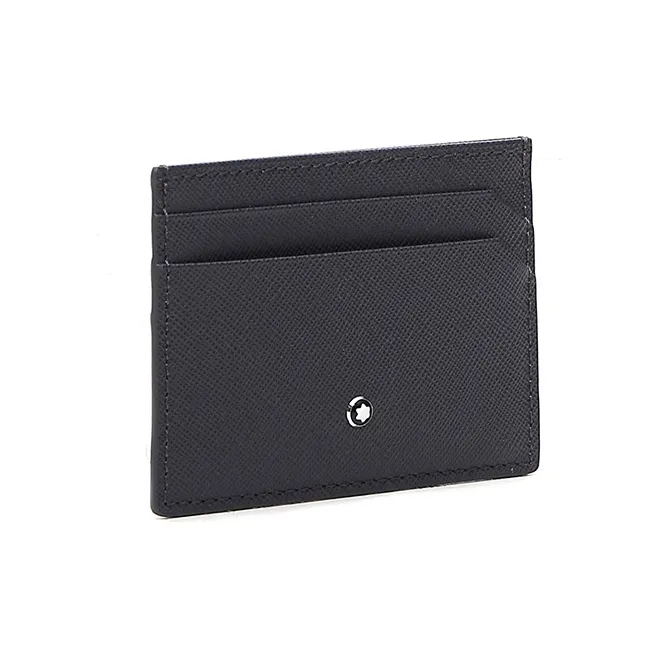 MONTBLANC Leather Wallet Men's Black-1