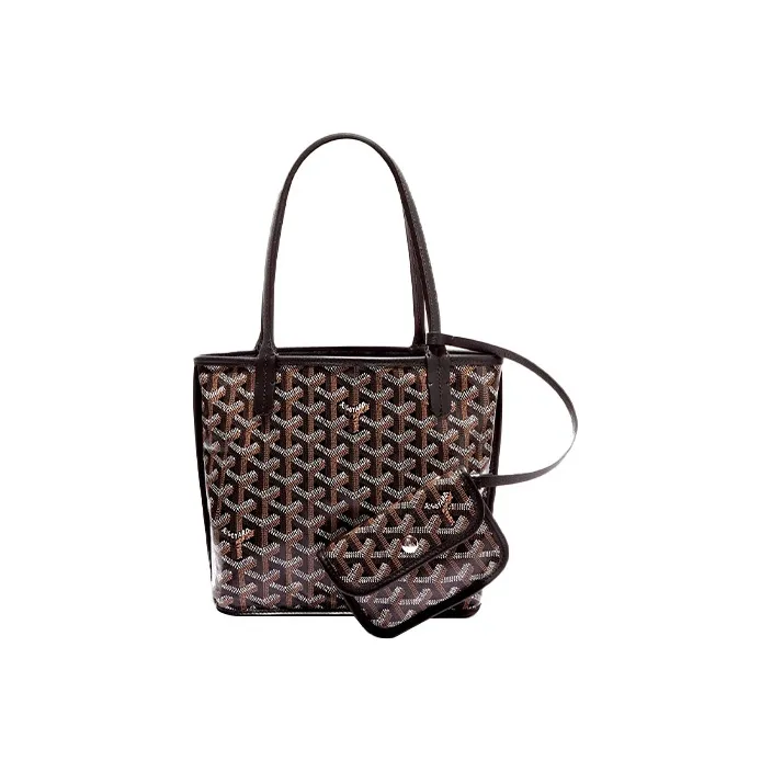 GOYARD Anjou Calfskin Tote Bag, Shopping Bag, Handbag Mini Women's Black-1