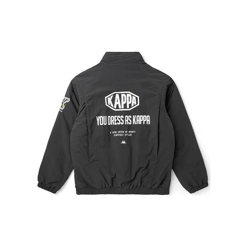 Kappa Letter Lapel Puffer Jacket Men's-3