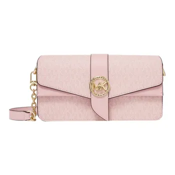 MICHAEL KORS MICHAEL KORS Handbag Collection Greenwich Cow Leather Shoulder Bag, Crossbody Bag Women's Pink