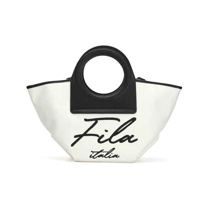 FILA PU Shoulder Bag, Handbag Women's Calamus White-0