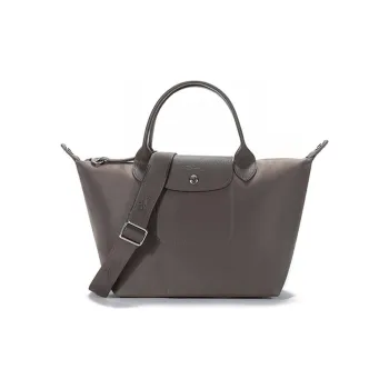 LONGCHAMP Le Pliage Néo Fabric Handbag Dumpling Bag Crossbody Bag Shoulder Bag Women's Gray Green