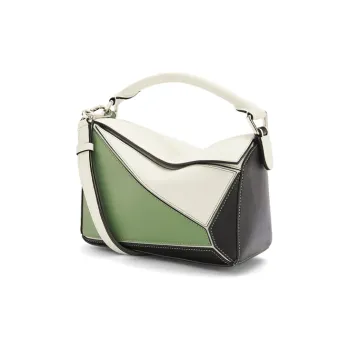 LOEWE Puzzle Cow Leather Geometric Puzzle Bag, Portable Crossbody Bag, Shoulder Bag Women's